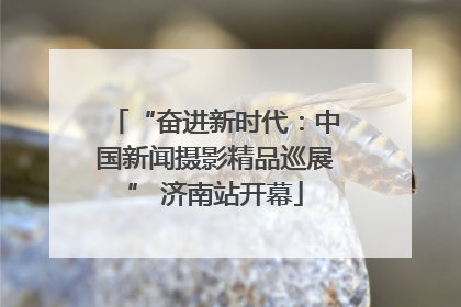 “奋进新时代：中国新闻摄影精品巡展” 济南站开幕