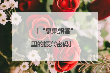 “泉果飘香”里的振兴密码