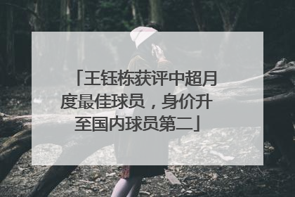 王钰栋获评中超月度最佳球员，身价升至国内球员第二