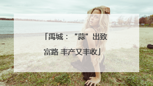 禹城：“蒜”出致富路 丰产又丰收