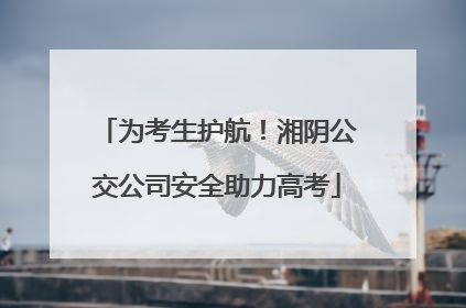 为考生护航！湘阴公交公司安全助力高考