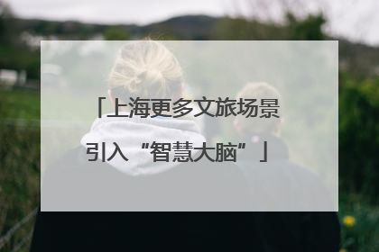 上海更多文旅场景引入“智慧大脑”