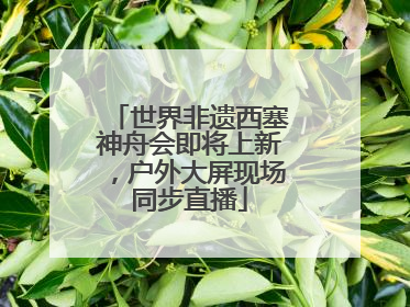 世界非遗西塞神舟会即将上新，户外大屏现场同步直播