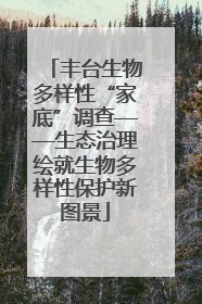 丰台生物多样性“家底”调查——生态治理绘就生物多样性保护新图景