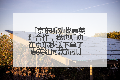 京东听劝找惠英红合作，我也听劝在京东秒送下单了惠英红同款新机