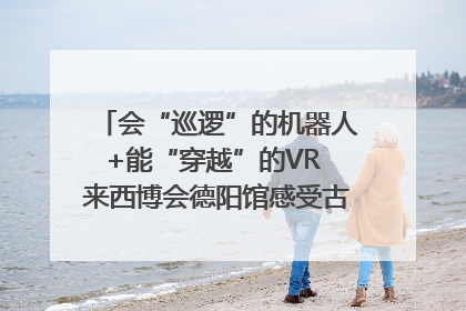 会“巡逻”的机器人+能“穿越”的VR 来西博会德阳馆感受古蜀文明与现代智造的时空对话｜西博视界