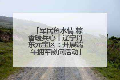 军民鱼水情 粽香暖兵心丨辽宁丹东元宝区：开展端午拥军慰问活动