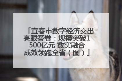 宜春市数字经济交出亮眼答卷：规模突破1500亿元 数实融合成效领跑全省（图）