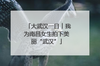 大武汉一日︱我为南昌女生拍下美丽“武汉”
