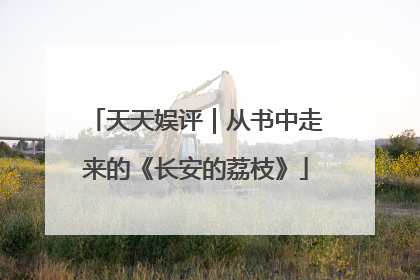 天天娱评｜从书中走来的《长安的荔枝》