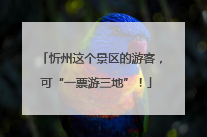 忻州这个景区的游客，可“一票游三地”！