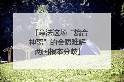 意法这场“貌合神离”的会晤难解两国根本分歧