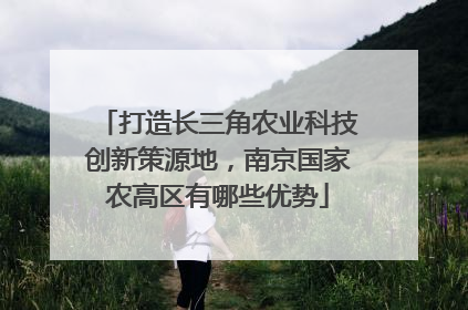 打造长三角农业科技创新策源地，南京国家农高区有哪些优势
