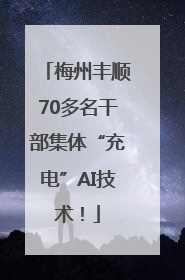 梅州丰顺70多名干部集体“充电”AI技术！