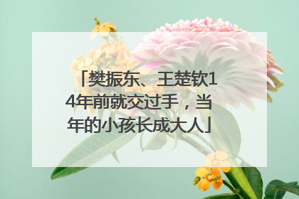 樊振东、王楚钦14年前就交过手，当年的小孩长成大人