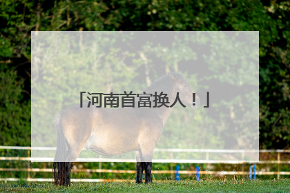 河南首富换人！