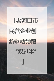 老河口市民营企业创新驱动领跑“双过半”