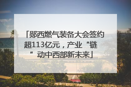 郧西燃气装备大会签约超113亿元，产业“链”动中西部新未来