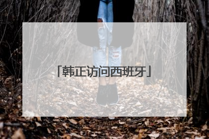 韩正访问西班牙