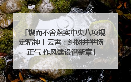 锲而不舍落实中央八项规定精神丨云霄：纠树并举扬正气 作风建设谱新章
