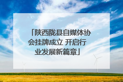 陕西陇县自媒体协会挂牌成立 开启行业发展新篇章